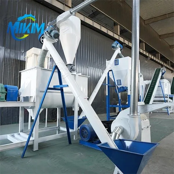 Chicken pellet feed production line