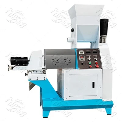 Száraz típusú úszó haltakarmány pellet extruder gép